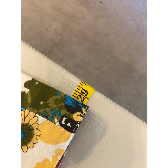 ZAND Amsterdam Wrap Skirt One Size Reversible Floral & Checkered Reversible - Picture 7 of 9